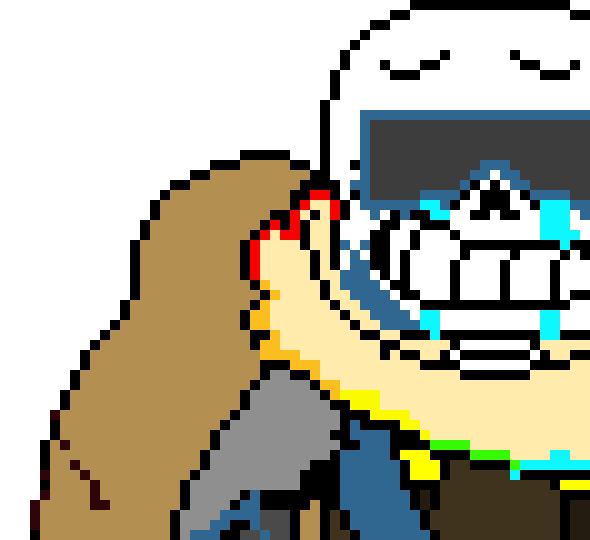 [86ff52] I have a time machine in my old closet, we can use it to change time so speck wasn’t that powerful - Fresh!Ink sans