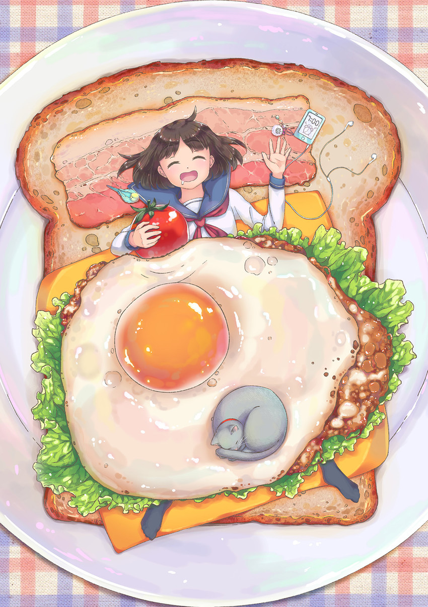 [9664c4] Egg and bacon - here you go~