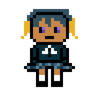 [eaaf3d] danganronpa pixel sprite base