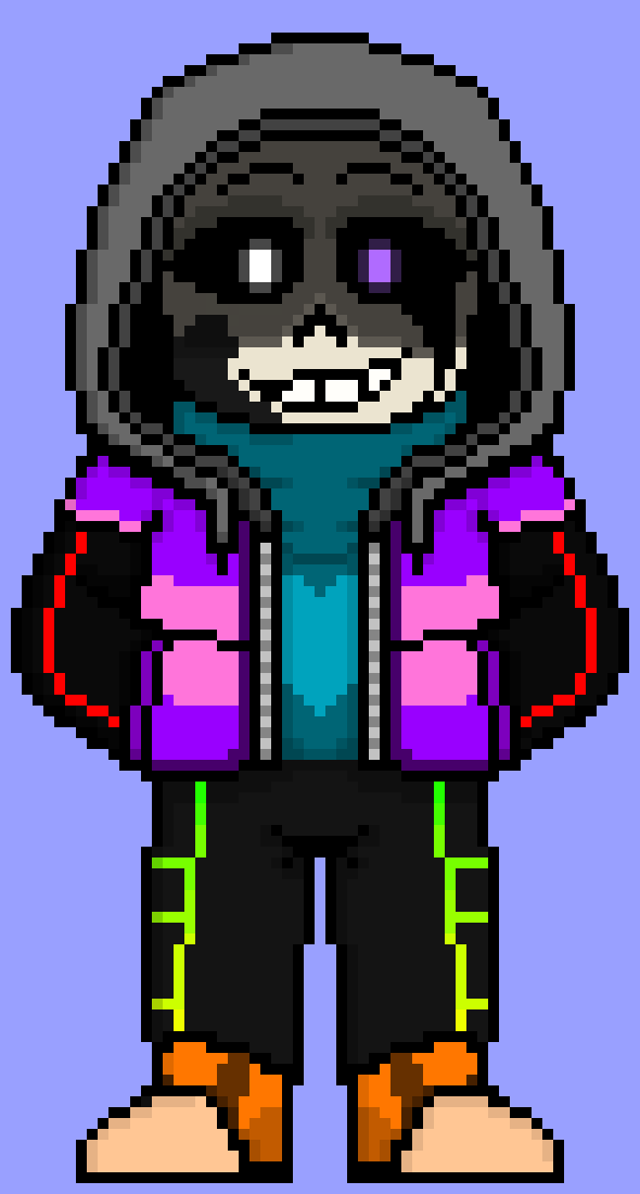 [752b4c] I just used pink and purple because that`s legit the colors for genderbend Boarder....And then everyone else started doing it. -BD