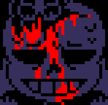 [7ce906] *(Dustfell vanished, and Demented appeared.) -HorrorTale Sans