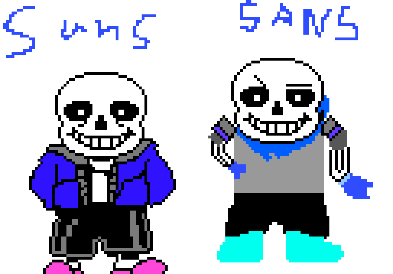 [9664c4] classic sans and UNDERSWAP sans