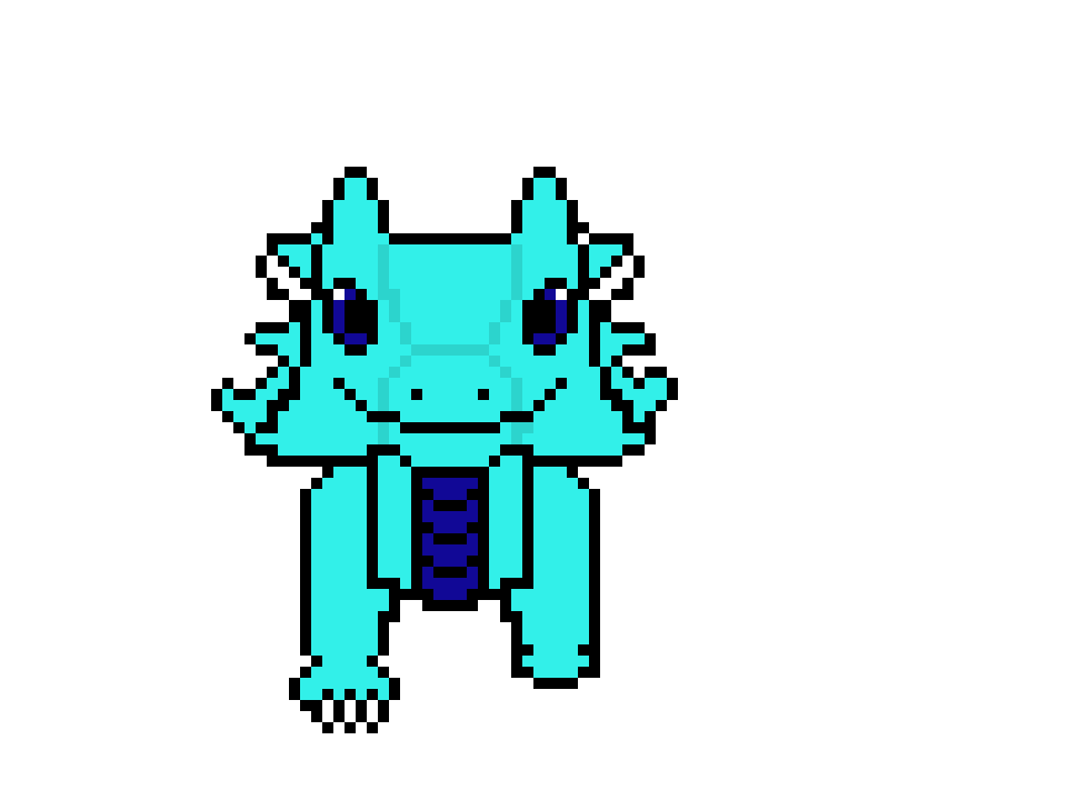 [9664c4] Dragon sprite walking 2