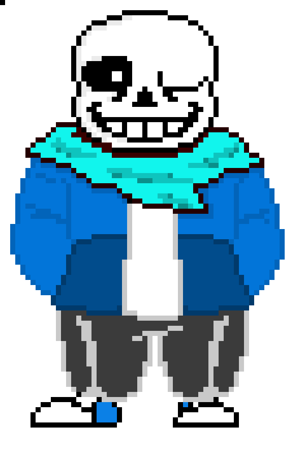 [5accb8] ya know, blue. being sad. but you are also blue so it's a pun.}SE!Sans