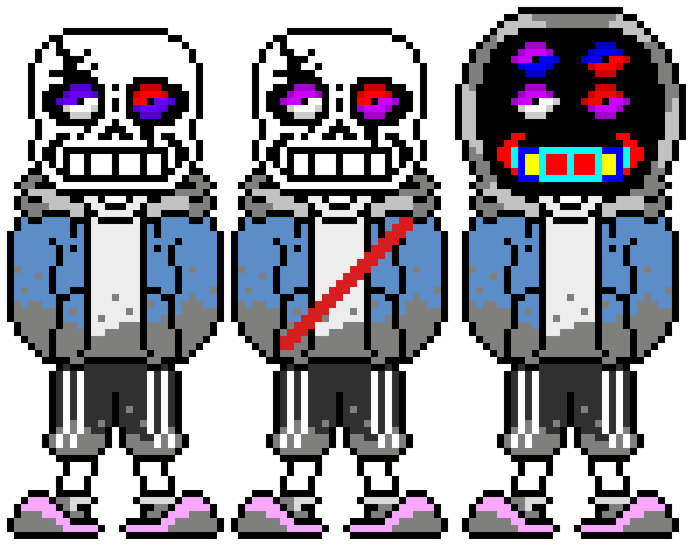 [d6b045] Dustale: Crazed Murder, Dusttale: Hyper Obsession and DustTale: Obsessed Maniacal