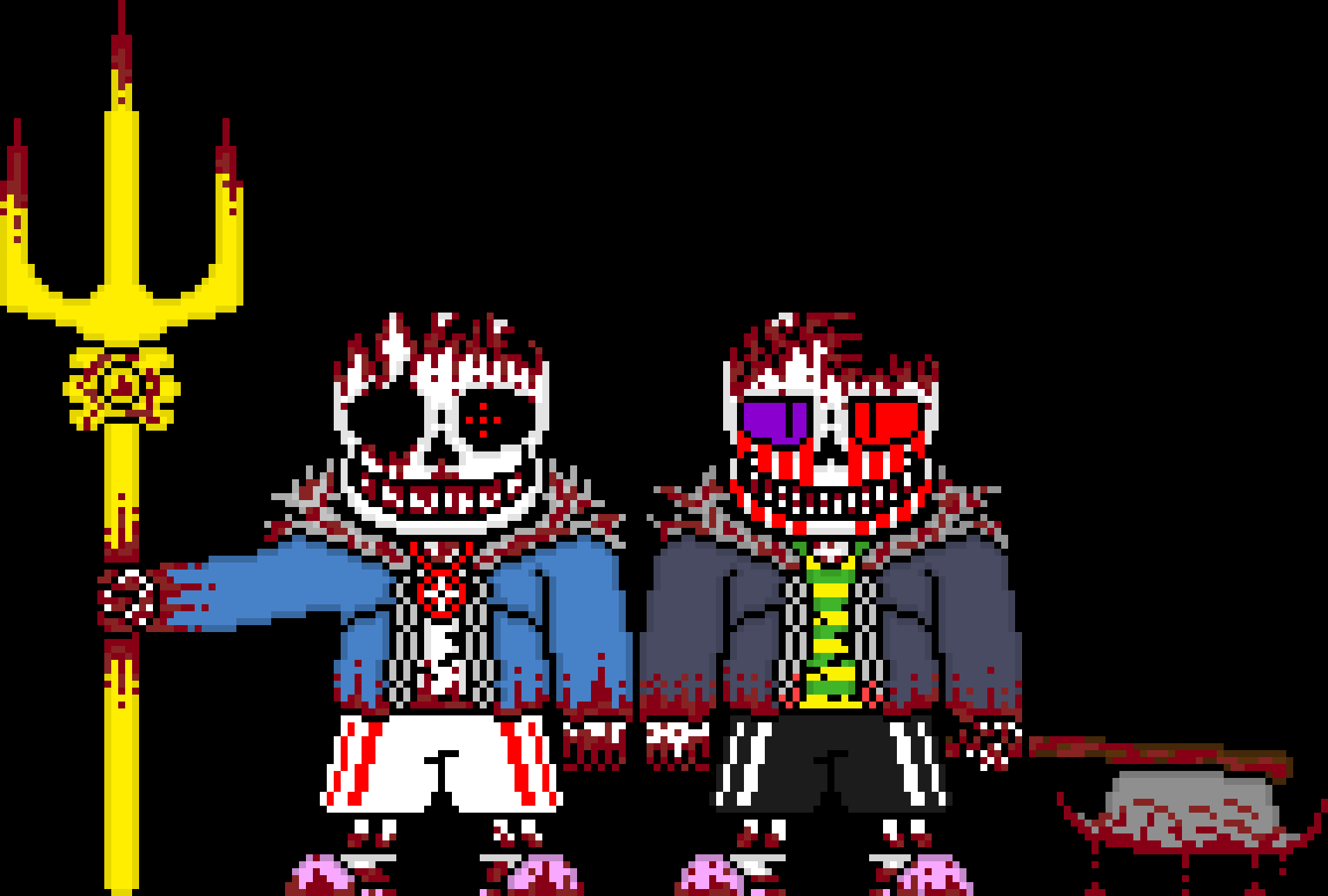 [e8cb42] Maniacal: BROTHER GET YOUR ASS HERE! Terror: oh gawd whats it now bro? Maniacal: WHY DO YOU ONLY HAVE AN AXE?! Terror: you dont know the powers of this axe bro