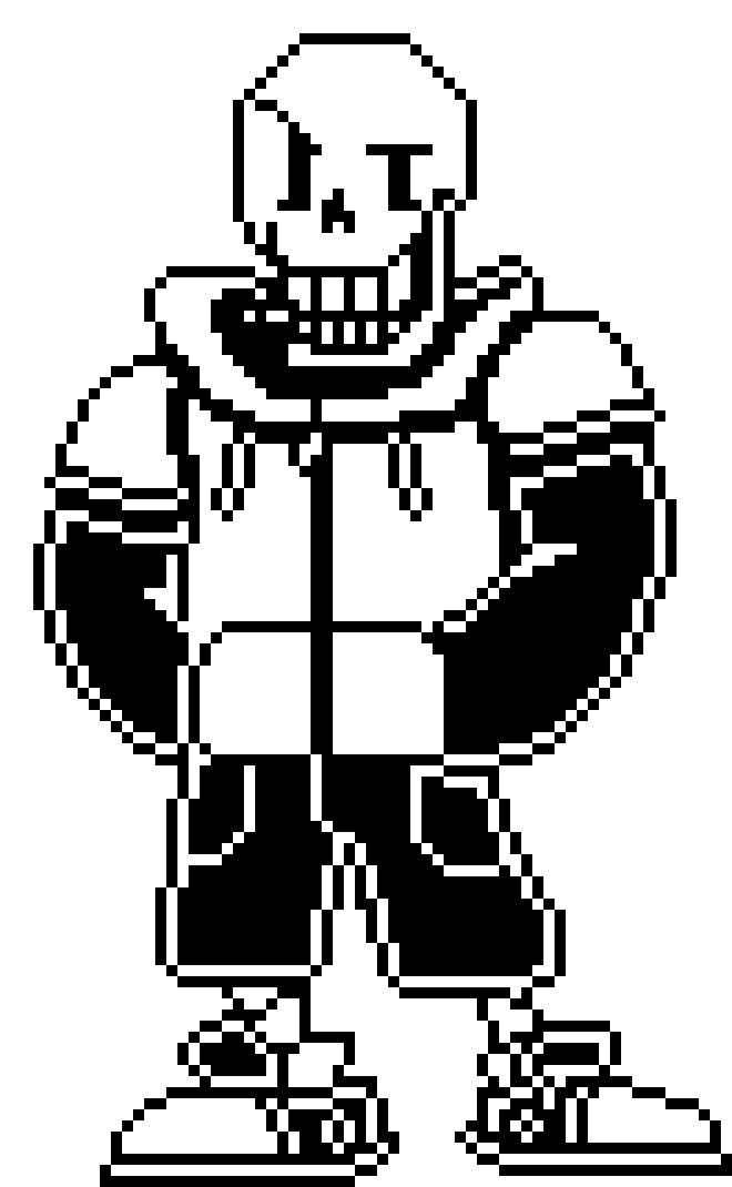 [9664c4] TS!Underswap Papyrus Sprite V2