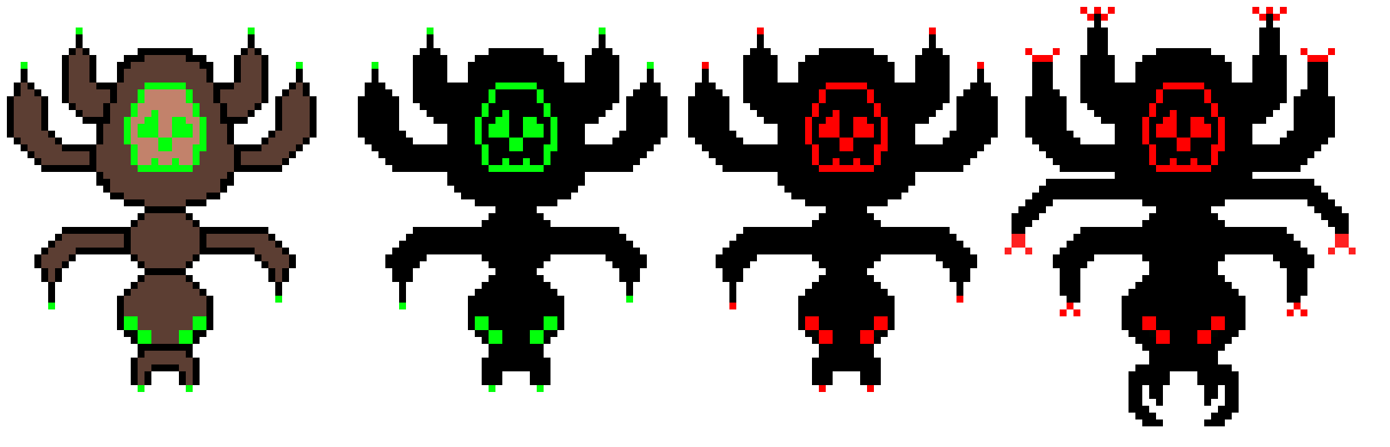 [9664c4] Spidercoy Evolution Line