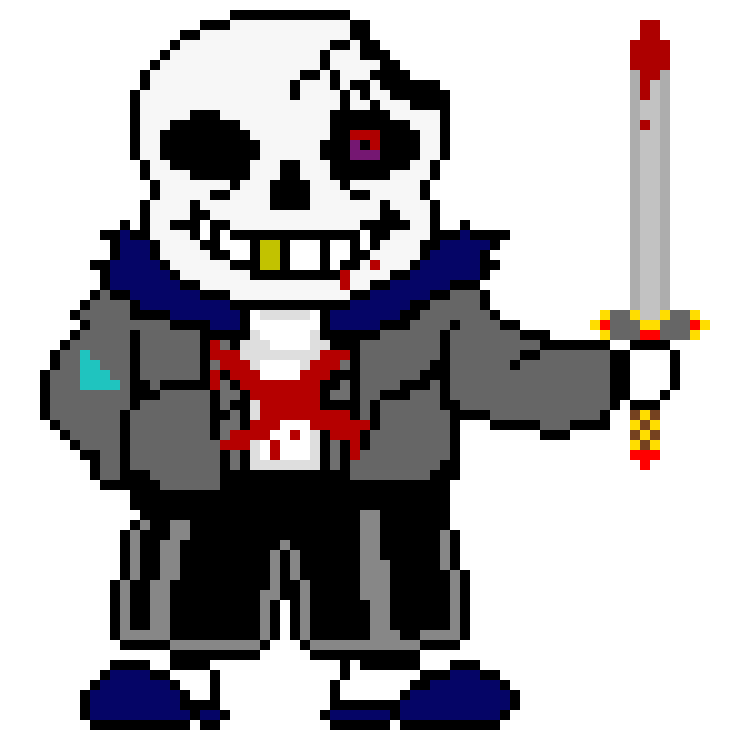 [c4162e] Finaltale Sans Phase 2 Sprite