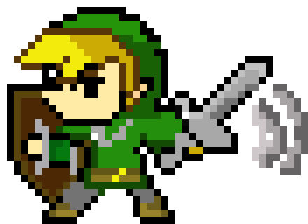 [9664c4] Full color chibi link