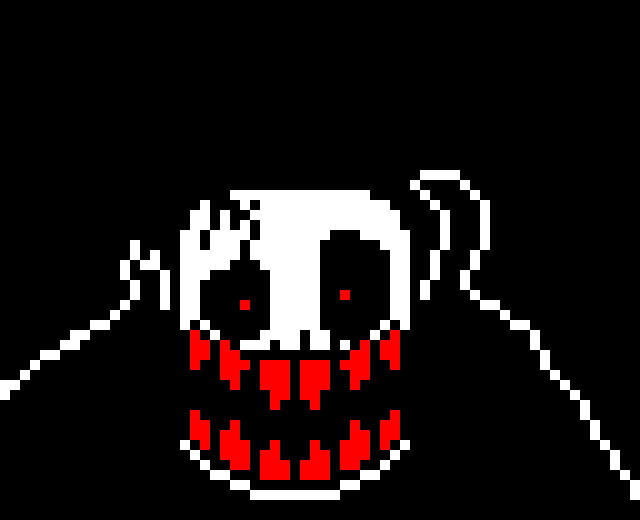 [c7b058] *just goes through the wall to get in and looks at the sans*