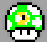 [f455be] (In Mario maker, you can disguise Objects as another one. (I.E. A mushroom that's actually a fire flower))