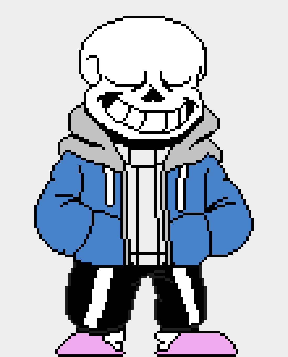 [339f91] -sans has his feet up on the table of his post...he appears to be sleeping-