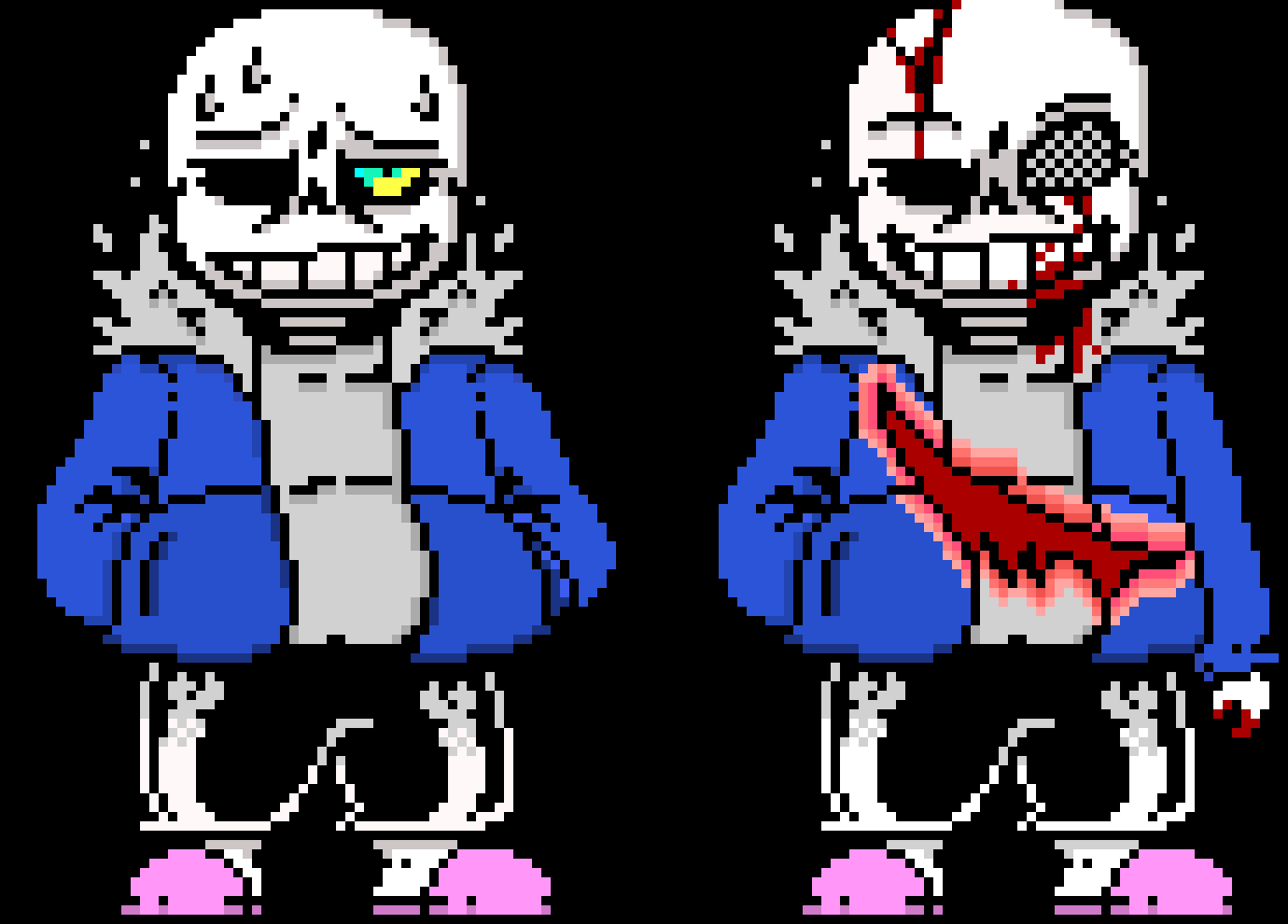 [92cdb5] *hes floating above them all* - *he does hands signs* Almighty Push... 