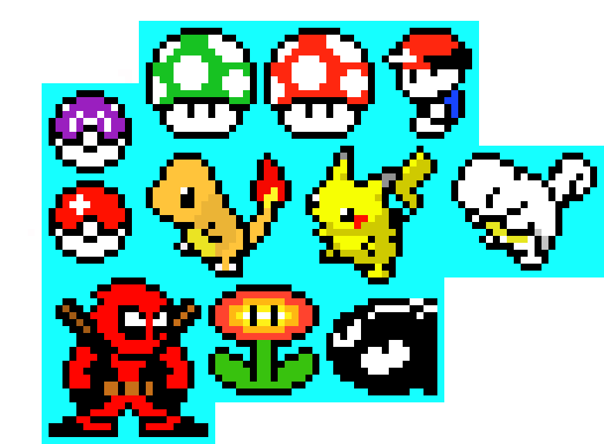 [9664c4] pixel art ver. 1.1