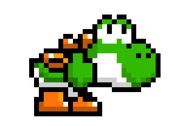 [9664c4] Yoshi agachado