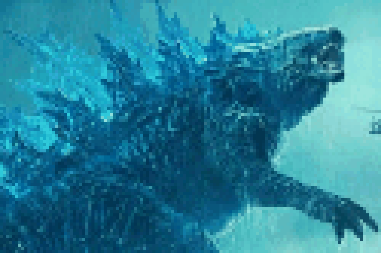 [4076f0] -he rises from the ocean, and stomps on multiple buildings- -GODZILLA (cleetus