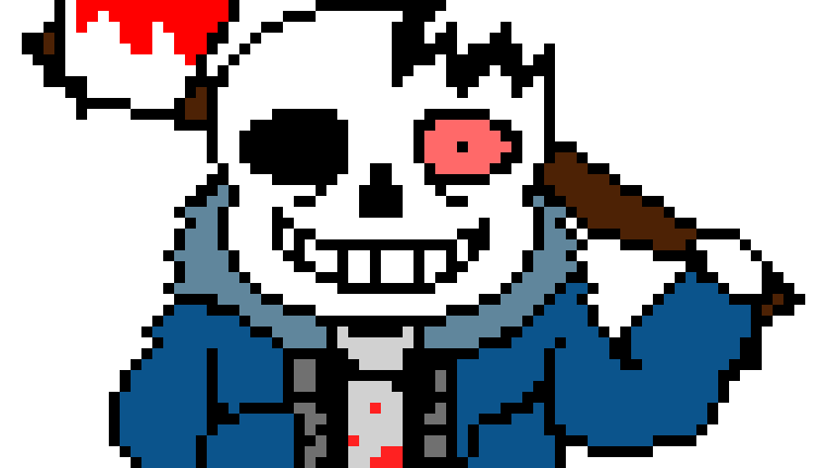 [619e86] throws a cleaver at their shoulder trying to chop them * o n e h e a d d o g c o m i n g u p