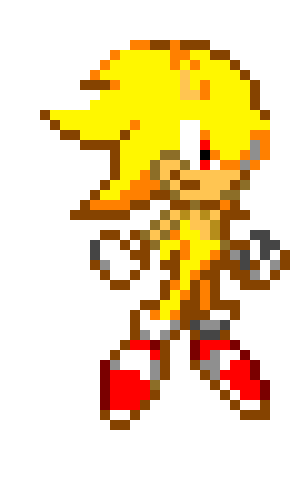 [7456f1] *jumps through a special stage ring* *is still super* *has 400 rings*