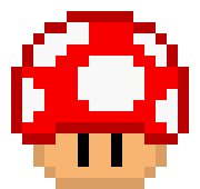 [e88447] Red mushroom