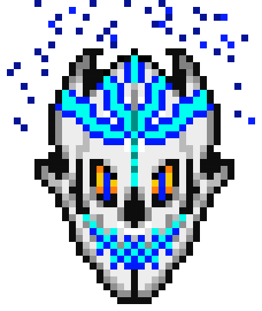 [9664c4] Jagged Blaster Fierce (Charging Blue)