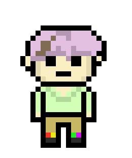 [9664c4] danganronpa pixel sprite base. Shoko Hypicpte