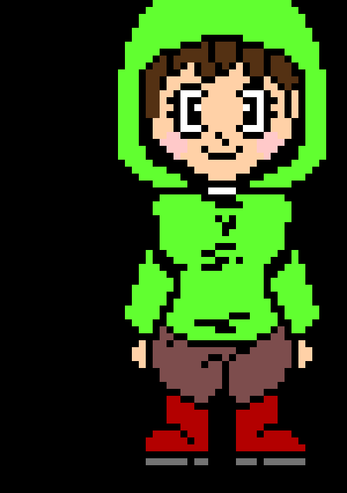 [06ffd6] Female and Male Storyshift Chara.