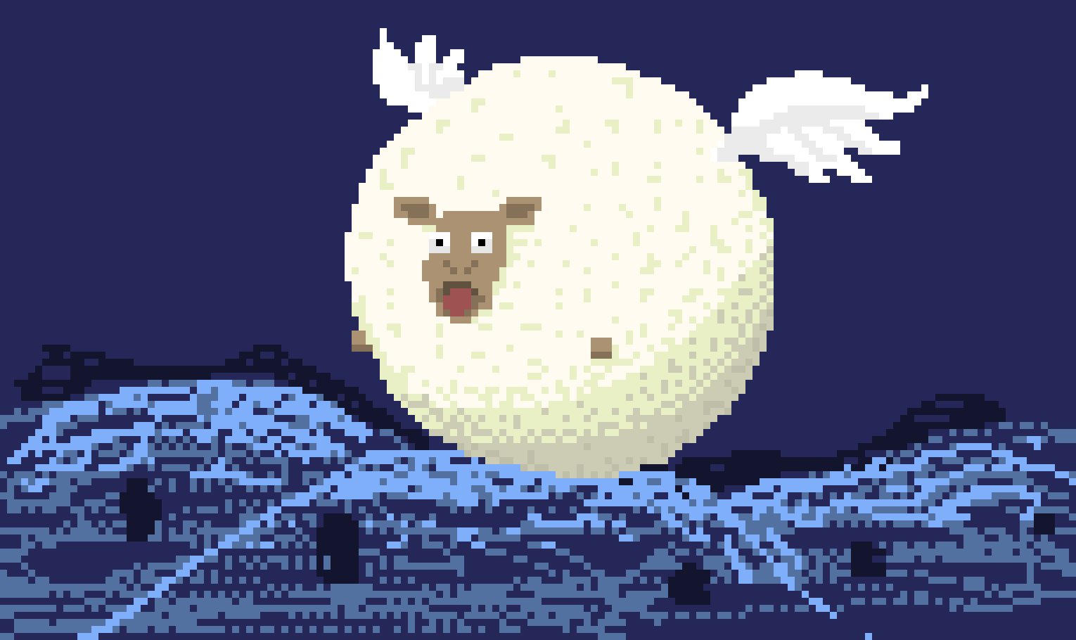 [9664c4] nativity sheep