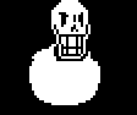 [0634b8] i suck at doing papyrus's torso and scarf. i'll go play roblox. - hamdtheck