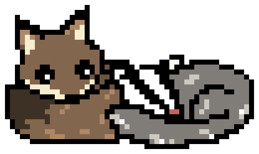 [3ea7e3] Wolf and Badger :)