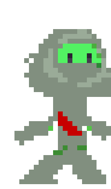 [b7db12] puts on iron armor while healing. that hurt-dream glob