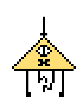 [b5fe66] *The blood landed in a perfect triangle around John and he separates from his madness* John: AHHHH!!!! *Bill Cipher rises out of John's head* Bill: Good to be back! John: OH, FUCK NO!!!!