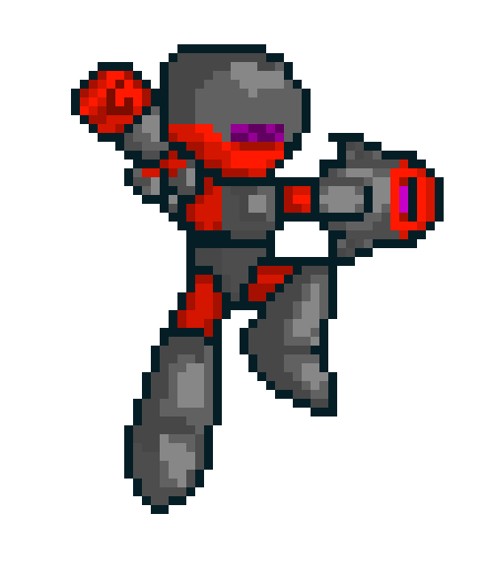 [763b8a] robot shoot