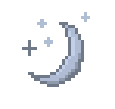 [ca8e42] pixel moon