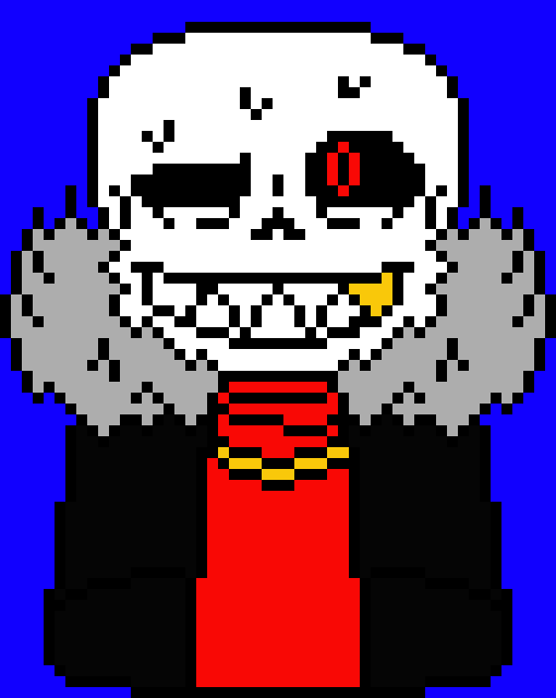 [7ce906] I finished the body for fell sans -HorrorTale Sans