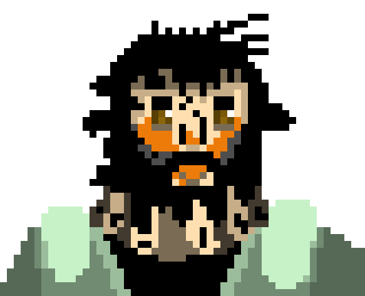 [562898] Whadd`ya mean? Old Sally over there looks juuuust fine... *His facial expression does not change*