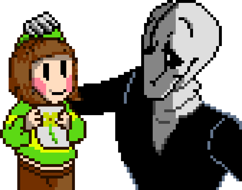 [9664c4] Chara & Gaster