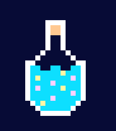 [49016e] Here try this it's temporary, but it can help you. *hands him potion*