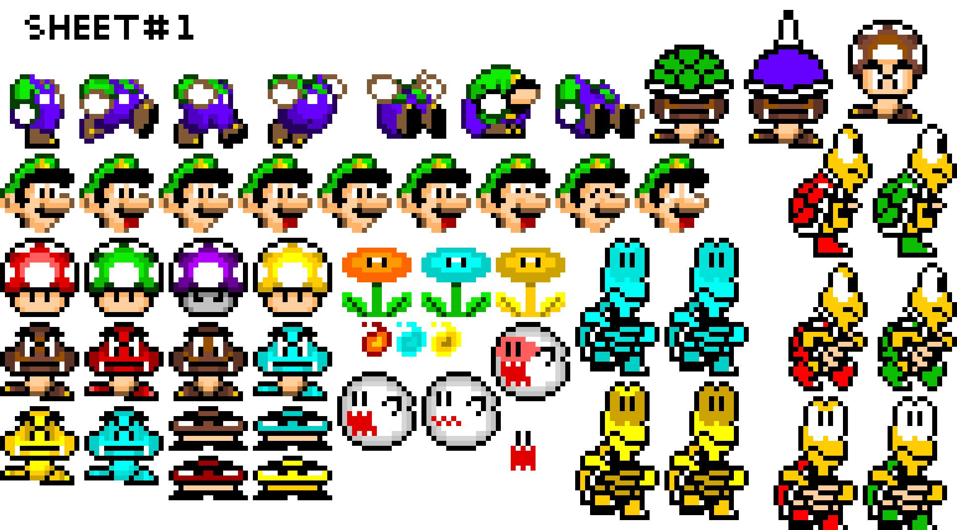 [9664c4] Mario is missing Sheet#1