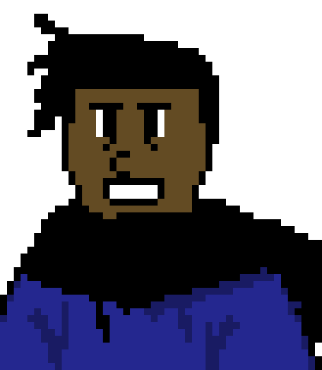 [9c2a90] *Deon looks down.* Oh (bleep), he just talked...well, since Fresh Ink left him, guess I'll take care of him? I suck at parenting tho... - Deon