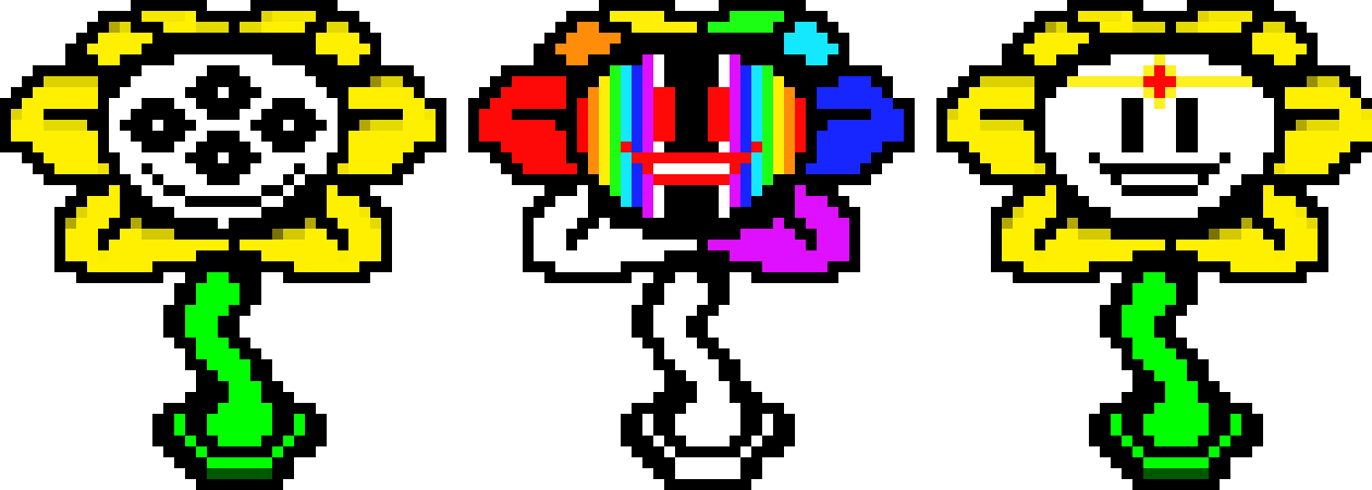 [7237da] Flowey faces