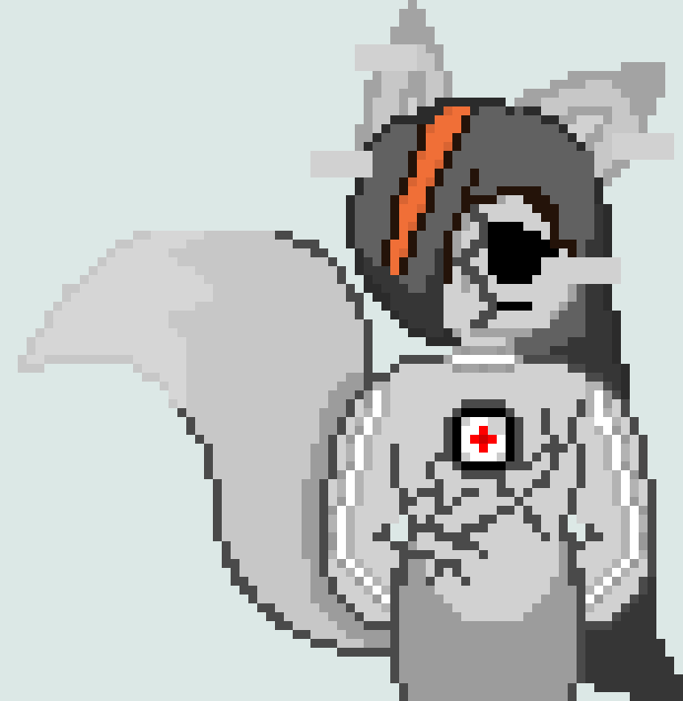 [e2bf87] ... *Makes a noise sounding like its saying "You're the creator Baron..." -Glitch