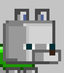 [5b2f3e] -a fox comes out of a portal, appearing next to flowey-