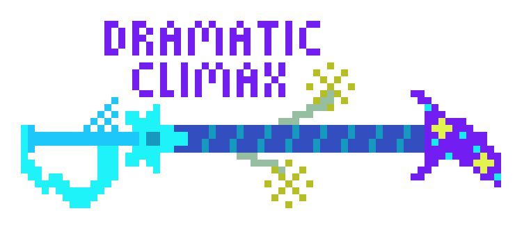 [9664c4] Keyblade Pixel Art: Dramatic Climax