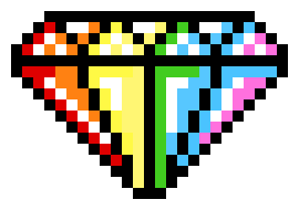 [9664c4] Rainbow Diamond