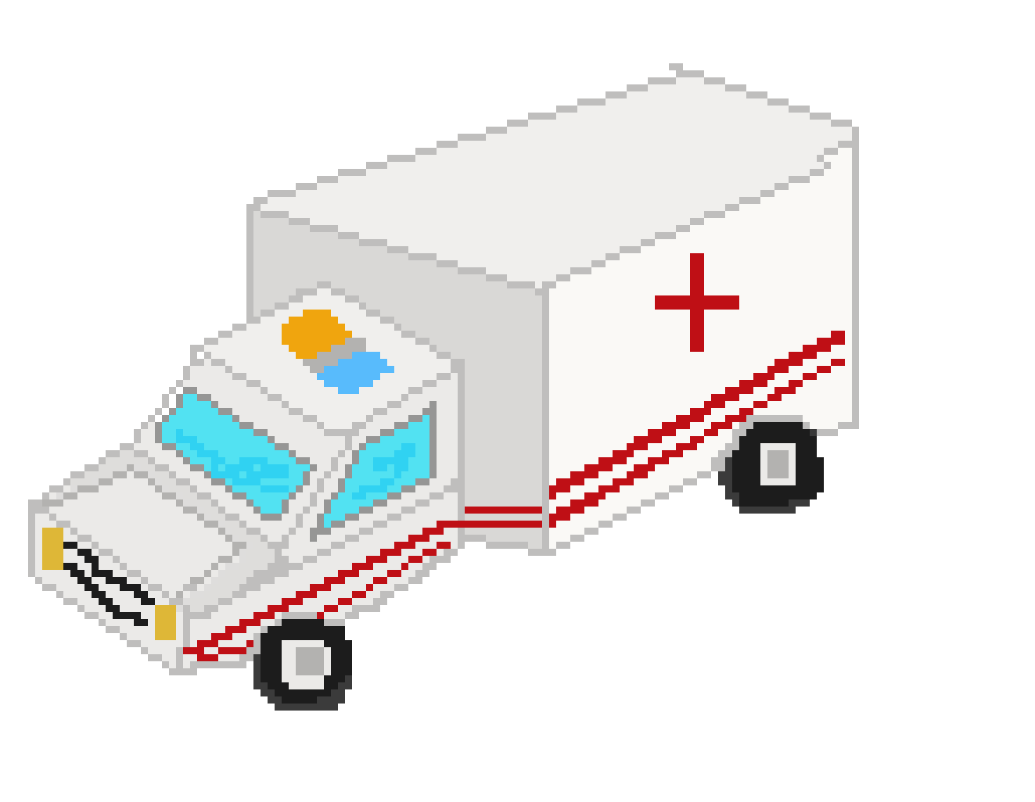 [a53442] *the ambulance slams into a nearby parked car, killing the paramedics inside.*