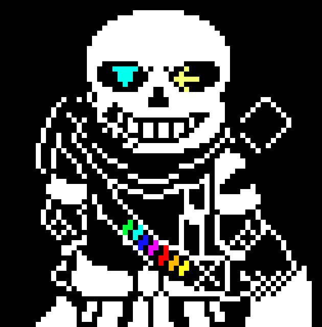 [43520c] *gets hit by bones* (hp ??? / ???) YOU IDIOT! YOU KNOW I CANT DIE BY SOMEONE AS WEAK AS YOU!  - ink