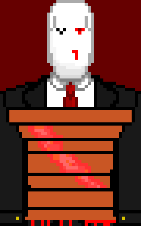 [7398c2] *Pain hit so hard that he starts to pass out*  :Slenderman