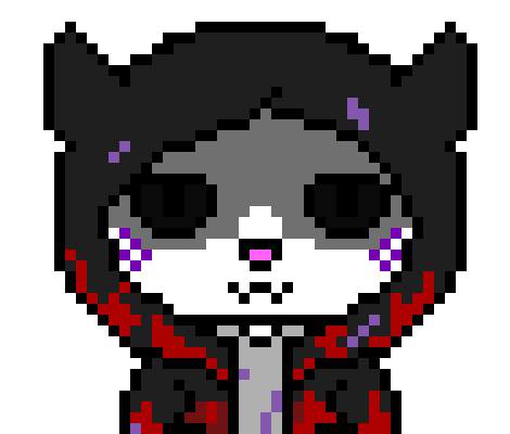 [5b2f3e] Ok, Rainbow Soul, With a white fox tail tip at the bottom, first made with Umi,