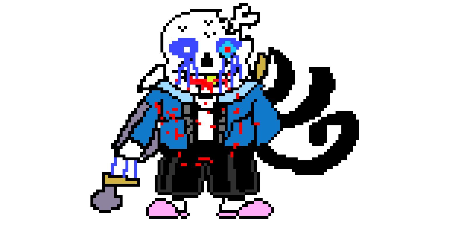 [72a6de] horrer dust insanity error crooss sans